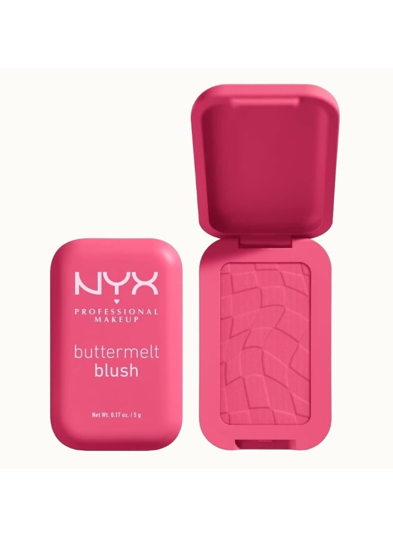 نيكس مكياج المحترفين NYX Buttermelt Blush, 08 - Getting Butta - Image 1